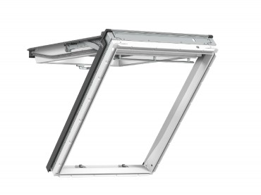 Velux, Felny�l� tet�ablak GNU MK06 0064, m�anyag bevonat fa maggal, 78x118 cm