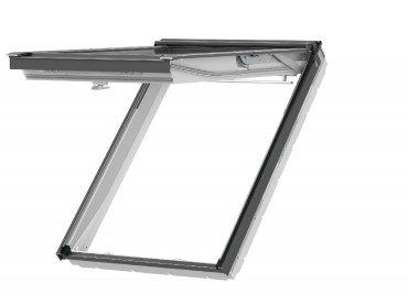 Velux, Felny�l� tet�ablak GNU MK06 0064, m�anyag bevonat fa maggal, 78x118 cm