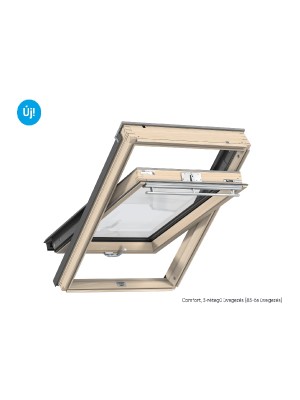Velux, Tet�ablak GLL MK06 1085B, k�szre lakkozott fa, als� kilincses, 78x118 cm