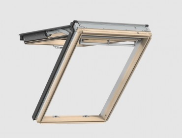Velux, Felny�l� tet�ablak, GPL MK08 3068 3-r�teg� �veg, lakkozott fa, 78x140 cm