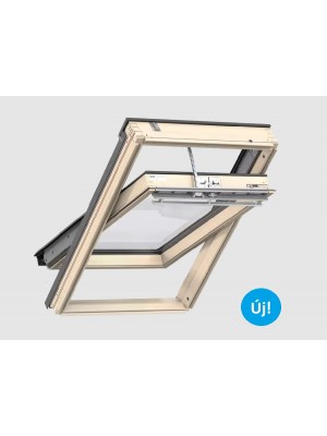 Velux, Elektromos tet�ablak, GGL MK06 306621, lakkozott fa, 3-r�teg� �veg, 78x118 cm