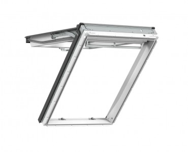 Velux, Elektromos tet�ablak GPU MK08 006621 m�anyag bevonat fa maggal, 3-r�teg� �veg, 78x140 cm