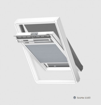 Velux, K�ls� h�v�d� �s F�nyz�r� dupla plisz� csomag FOP MK04 feh�r s�n standard sz�n MK04 m�ret� ablakra