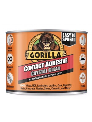 Ragaszt�, Gorilla Contact, kriszt�lytiszta, �ltal�nos kenhet� ragaszt�, 250 g, 2144101