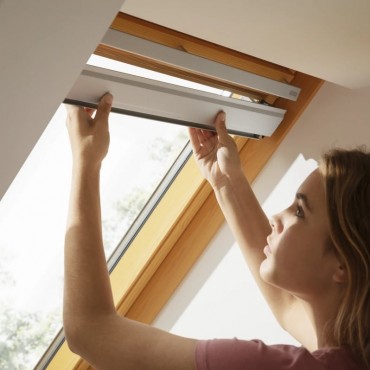 Velux, Basic f�nyz�r� rol�, DBL MK06 4230 alu s�n, 78x118 cm
