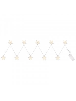 Globo, LED f�nyf�z�r csillag, ez�st 29861-10