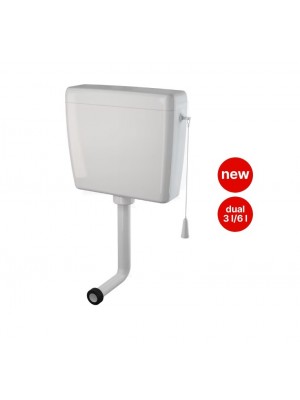 Alca, WC tart�ly, UNI DUAL univerz�lis feh�r, A930-H-3/8