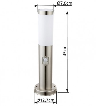 Globo, Boston led, K�lt�ri l�mpa, inox, akril, 3158S