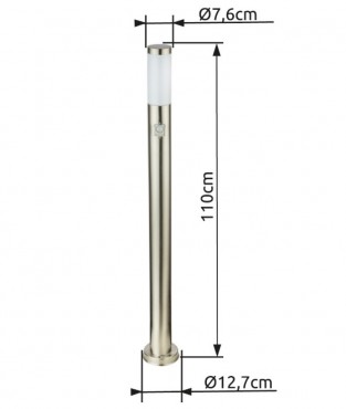 Globo, Boston LED, K�lt�ri l�mpa, inox, akril, 3159S