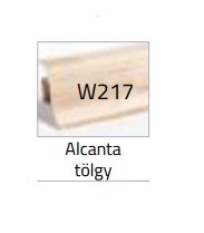 Szeglylc, PVC, SLK50 Alcanta tlgy W217  (2,5 m/szl)
