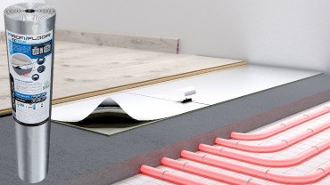Zajcskkent altt laminlt padlhoz, Profi Floor-Extreme, padlftshez is, 2 mm, 8 m2/tekercs