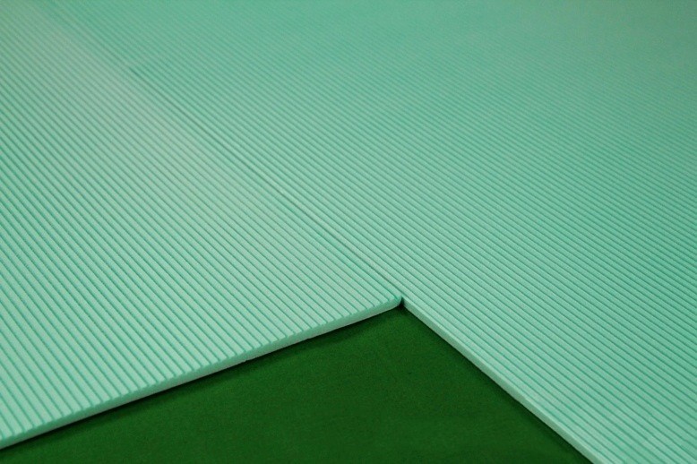 Zajcs�kkent� al�t�t lamin�lt padl�hoz, M�rka-Mix Floormat XPS 3 mm, t�bl�s, 50*100 cm