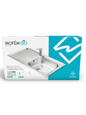 Mofm, EVO 1B 1D mosogattlca s mosogat csaptelep szett, 156-0003-00