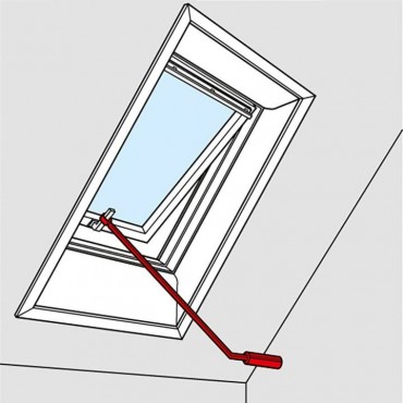 Velux, ZCZ 112, Tvnyitrd als kilincses tettri ablakokhoz, 120 cm