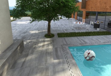 Padl�lap, Mr. Floor, Quartz Black SOMF48, 18 mm, R11 cs�sz�smentes, 40x80 cm