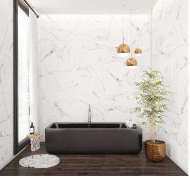 Padllap, KAI Group, Mykonos White Rec. matt, 60*120 cm, 9931 (Calacatta hats)