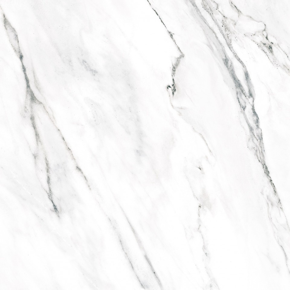 Padl�lap, KAI Group, Carrara Grey 9391, f�nyes, 60x60 cm