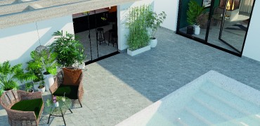 Padl�lap, Zalaker�mia, Roca ZGD 60292, matt gran�li�s, 30x60 cm