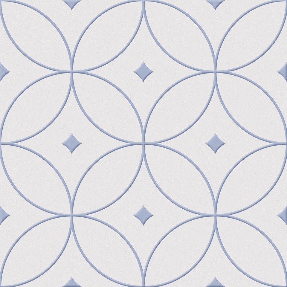 Padl�lap, Keros SP, Alhambra Azul, 25x25 cm