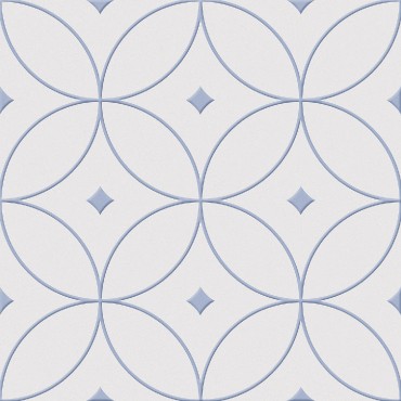 Padllap, Keros SP, Alhambra Azul, 25x25 cm