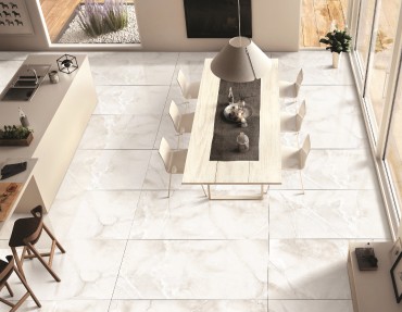 Padllap, Nextile, Bell Onyx Bianco, csiszolt magasfny rektifiklt 60*120 cm I.o.