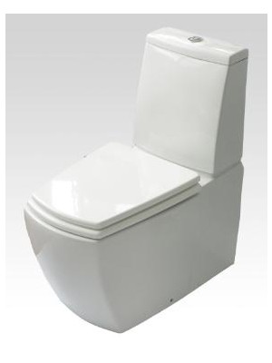 Feromix, Bianco Alsó kifolyású, monoblokkos WC szett B-C311S/K