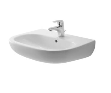 Mosd�, Duravit, D-Code 07054500002, k�zmos�, csaplyukkal, 45 cm