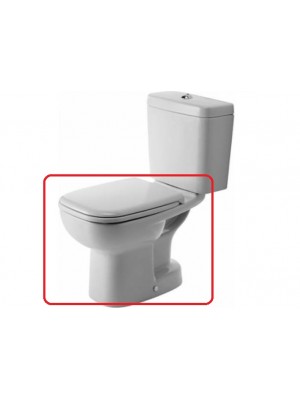 Duravit, D-Code ll WC, mlybts, als kifolys, 21110100002