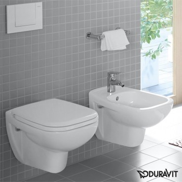 Duravit, D-Code Compact Fali WC, mlyblts, 22110900002