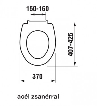 Jika, ZETA WC lke tetvel (thermoplast) H8932710000637