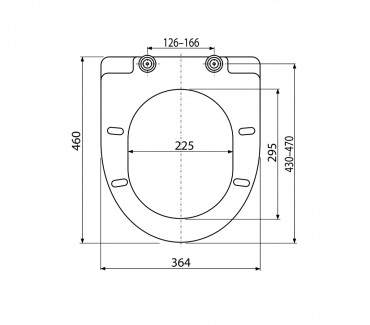 Alcaplast, A66 WC lke, Softclose, Duroplast