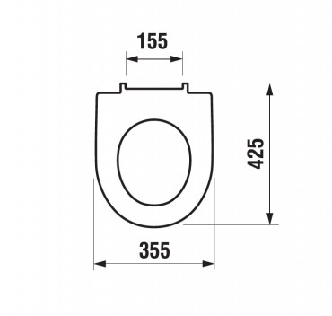 Jika lke tetvel Lyra WC-hez H8933853000001, Soft Close mechanizmus