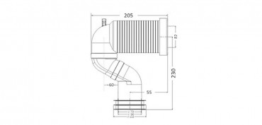WC, Wellis, Clement WF00072, ll, rimless (perem nlkli), mlyblts, hts kifolys