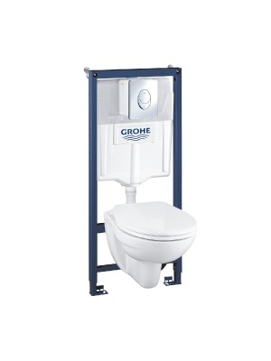 Grohe, Rapid SL szerelszett, peremes WC-vel, lkvel, nyomlappal, 39192000