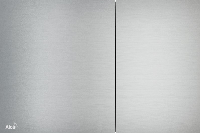Nyomlap, Alcaplast, Flat, AIR-INOX, falba pthet tartlyhoz, rozsdamentes - flmatt