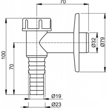 Alcaplast, APS2 Mosgp szifon, fehr