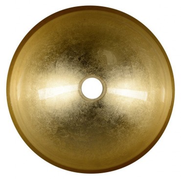 Mosd, Sapho, Murano Black-Gold AL5318-77, veg, csaplyuk nlkl, arany - fekete