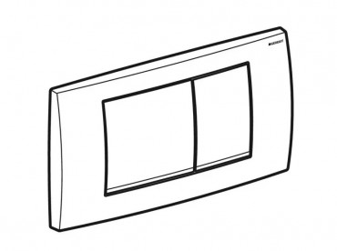 Geberit, Twinline 30 nyomlap fehr 115.899.KJ.1