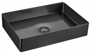 Mosd, Sapho, AURUM AU103, sznazonos klikk-klakk lefolyval, antracit, 50 cm