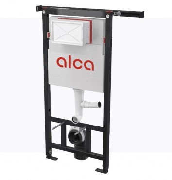 Szerelkeret, Alcaplast AM102/1120V, fali WC-hez, panel laksba