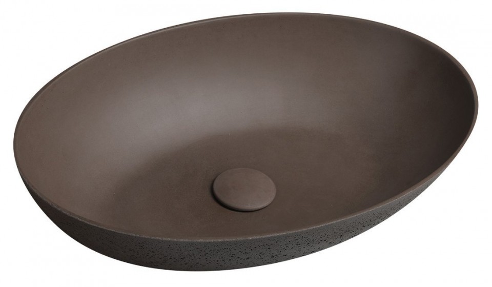 Mosd�, Sapho, FORMIGO FG024, beton, s�t�t barna sz�n�, 60 cm