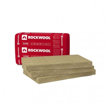 Rockwool, Multirock Super Kzetgyapot lemez 1000x610x50 mm, 9,15 m2/csomag