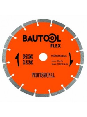 Bautool gymnttrcsa 115/8 mm,szegmenses llel