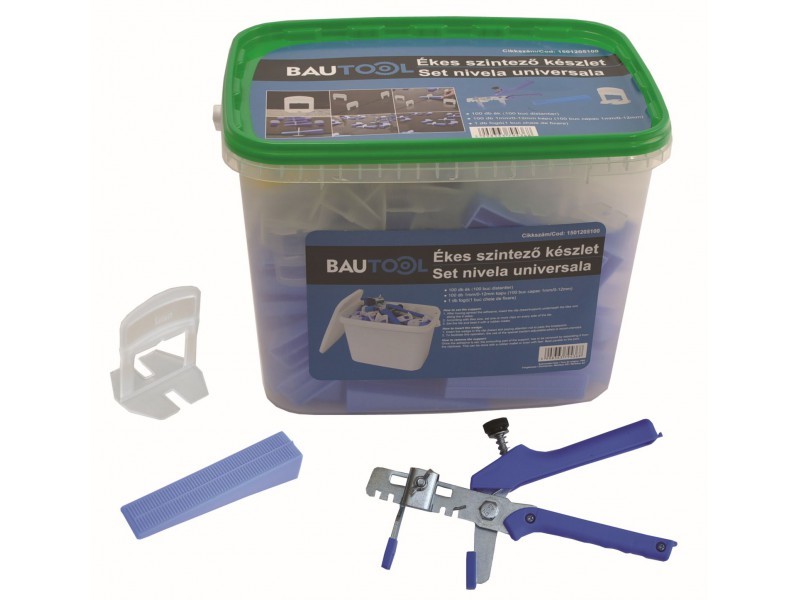 Bautool �kes szintez� k�szlet, �k, fog�, 1 mm/0-12 mm kapu, 1501205100
