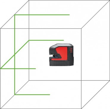 Leica, Lino L2Gs zöld keresztlézer (alkáli elemekkel)
