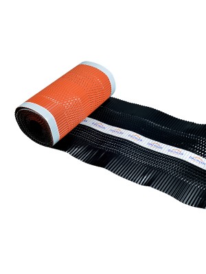 Dachler Micro Roll alumínium kúpalátét fekete 300 mmx5 m