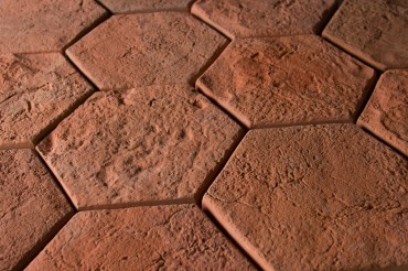FabroStone, Cotto Hexa Terrakotta trburkolat 20x20x2 cm