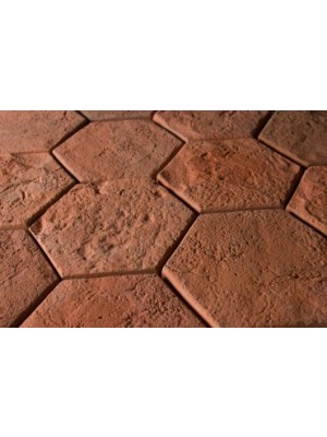 FabroStone, Cotto Hexa Terrakotta trburkolat 20x20x2 cm