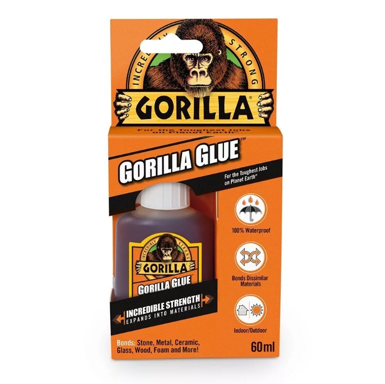Ragaszt�, Gorilla, Glue Original PU Poliuret�n, �ltal�nos ragaszt� 1044201, 60 ml