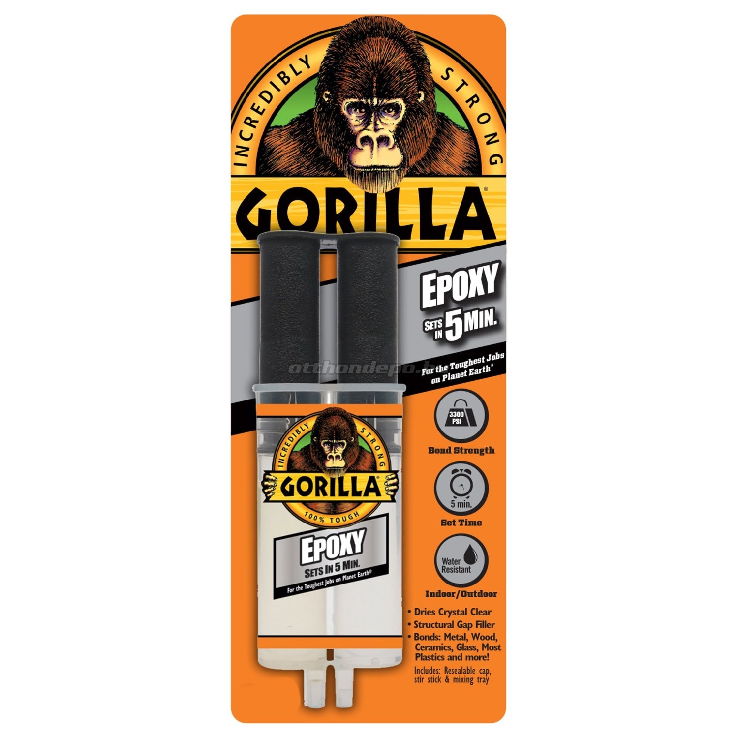 Gorilla, Epoxy 5min ragasztó 25ml, 6044100